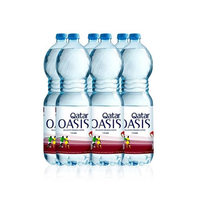 Qatar Oasis Water PET 6 x 1.5 L