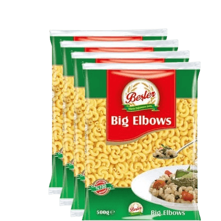 Besler Big Elbow Pasta 4 x 400g