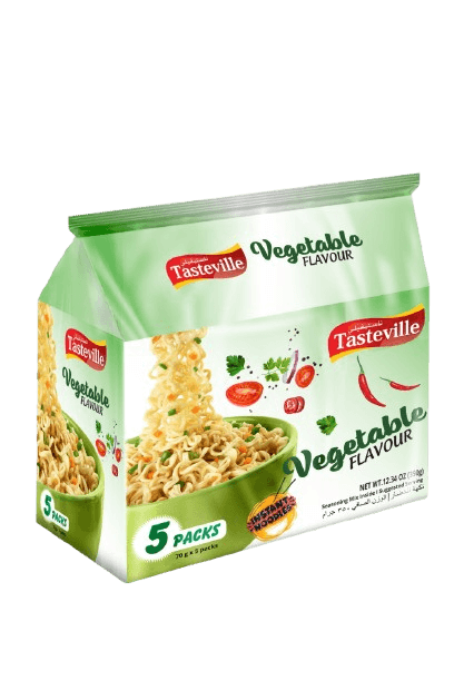 Tasteville Vegetable Instant Noodles 5 x 70g