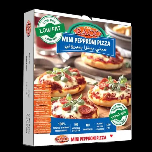 Raco Mini Pepperoni Pizza Low Fat, 300g
