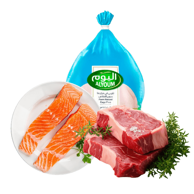 Fresh Poultry, Meat & Seafood